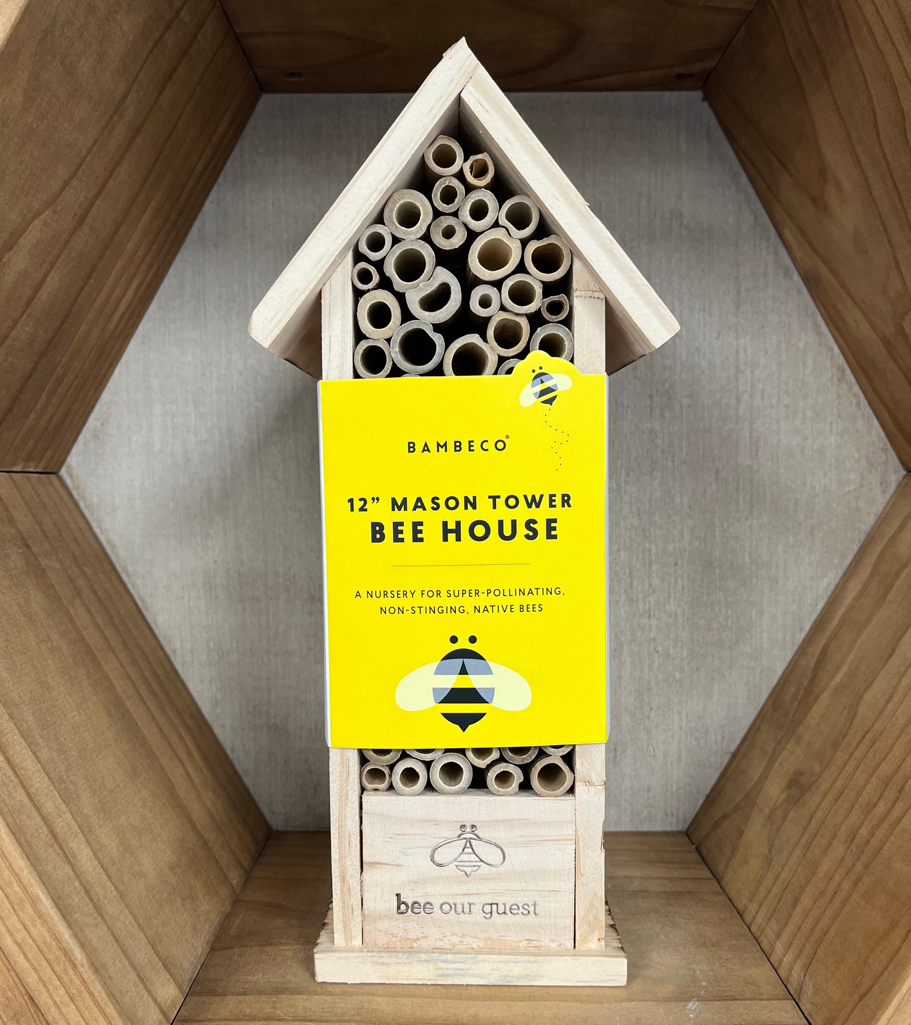 Bambeco 12" Mason Bee House Pigeon Mountain Trading Company
