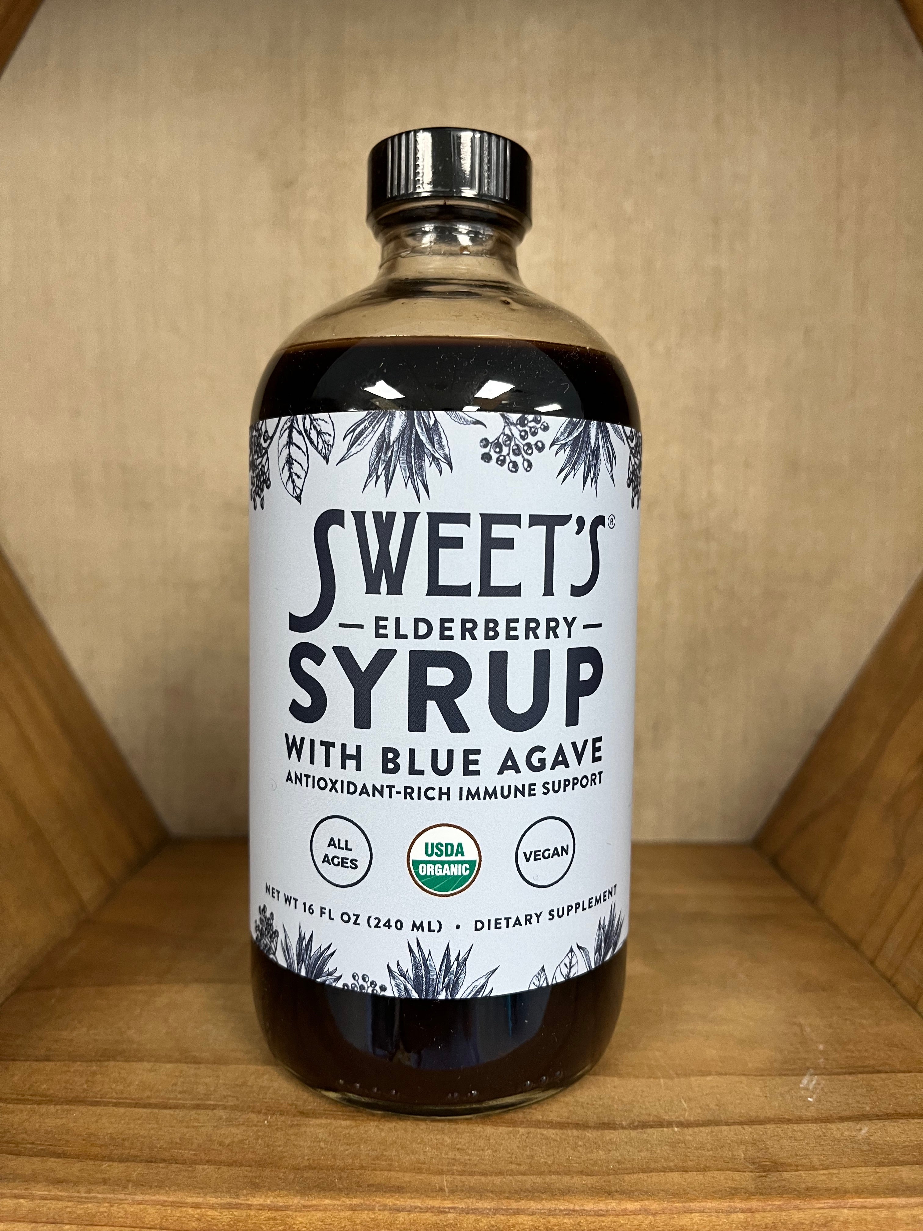 Sweet's Elderberry Syrup with Blue Agave – Pigeon Mountain Trading Company
