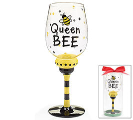 Lovin' Life Queen Bee Wine Glass – Pigeon Mountain Trading Company