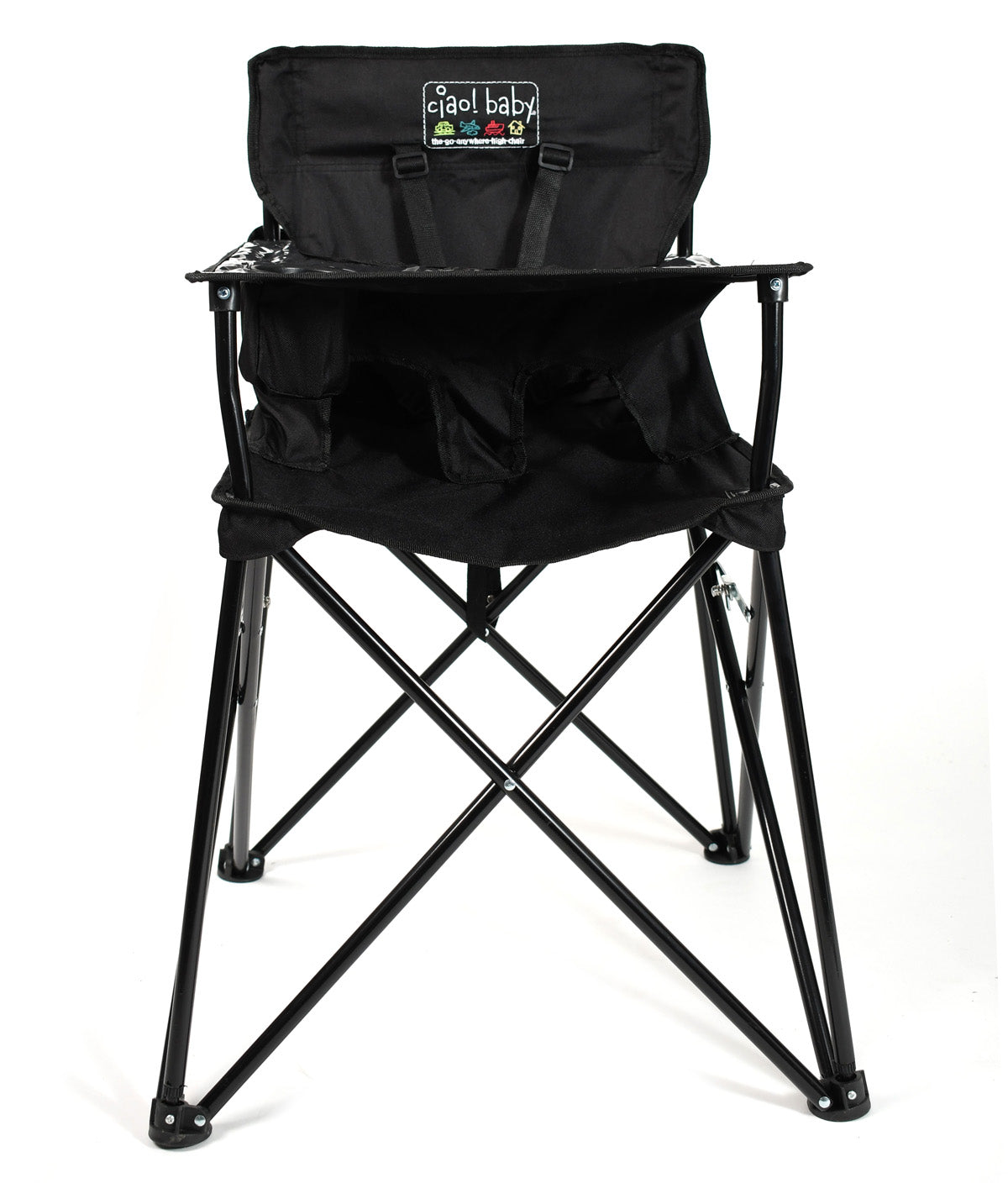 Ciao Baby Portable High Chair in Black Pigeon Mountain Trading