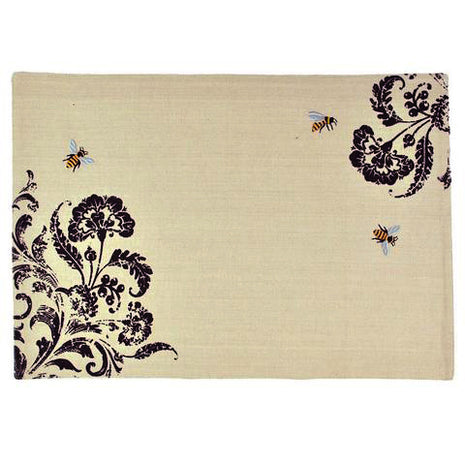 Busy Bees Embroidered Placemat