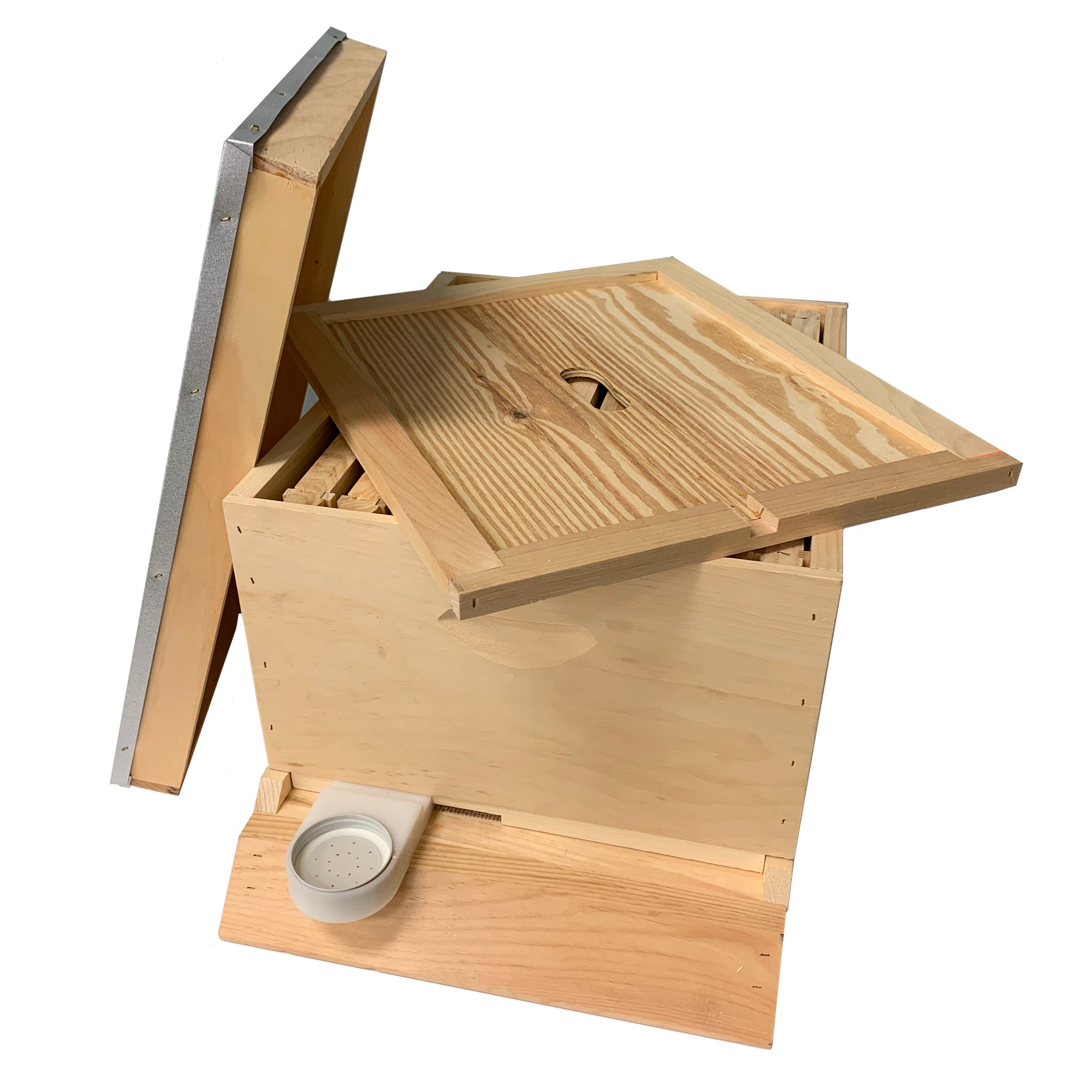 BEE-HIVE フライヤー他　全4点 Complete Standard Hive in Pine, Assembled – Pigeon Mountain