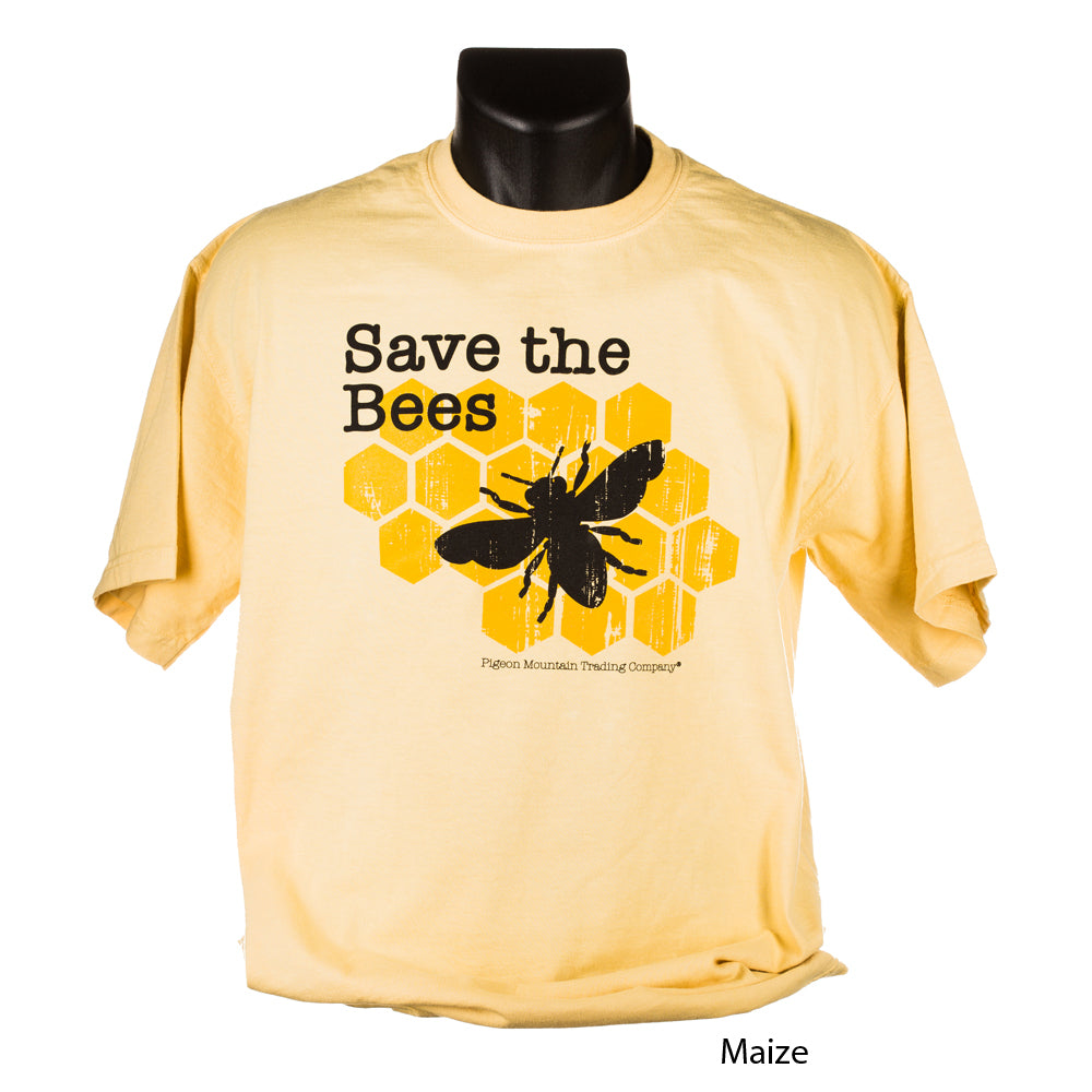Save the Bees Honeycomb T-shirt – Pigeon Mountain Trading Company