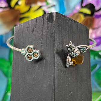 Amber Bee Bracelet