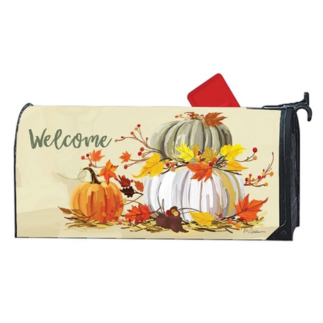 Neutral Pumpkins Mail Wrap