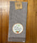 "I Heart Fall" Embellished Dishtowel