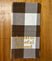 Brown Buffalo Check Towels