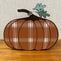 Plaid Pumpkin Chunky Sitter