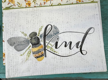 Bee Kind Zipper Folder