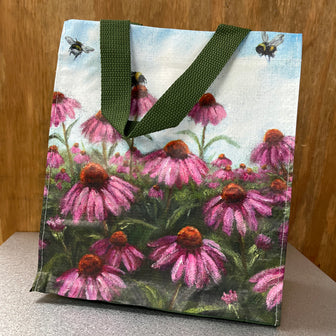 Pink Coneflower Daily Tote