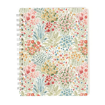 Mixed Floral Spiral Notebook