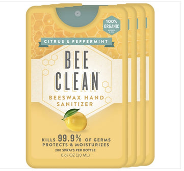 Beeswax Hand Sanitizer - Citrus, by Bee Clean