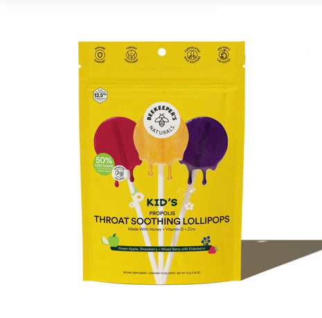 Kid's Throat Soothing Lollipops