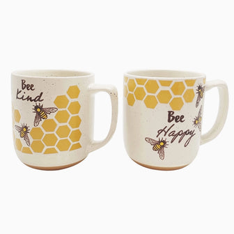 Bee Kind/Happy Mug
