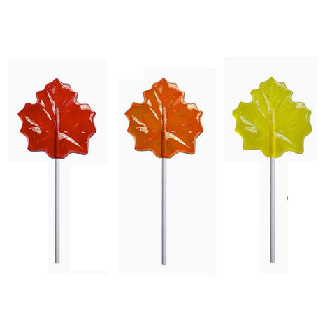 Autumn Leaf Lollipops