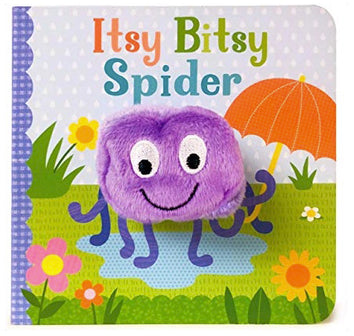 Itsy Bitsy Spider Finger Puppet Book