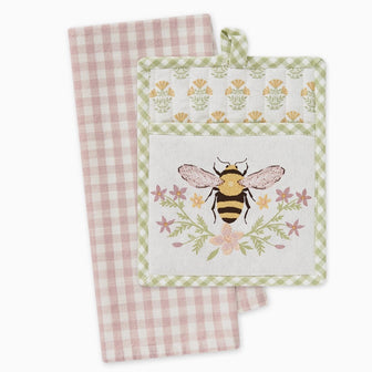Honey Bee Potholder Gift Set
