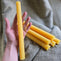 Beeswax Candle - Honeycomb Taper