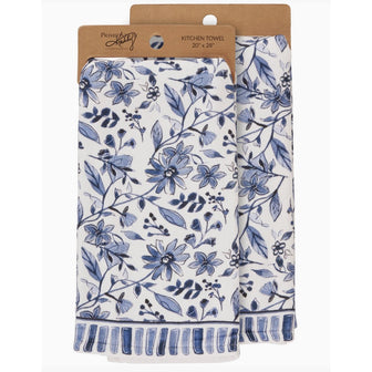Blue Florals Kitchen Towel