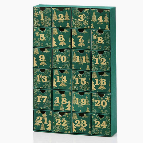 Gilded Paper Christmas Advent Calendar