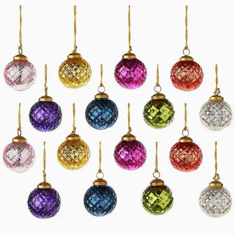 Bright Glass Christmas Ornaments