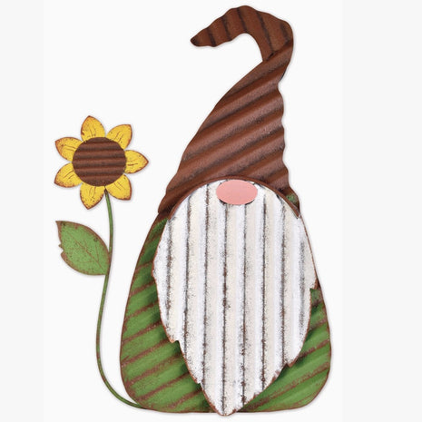 Sunflower Gnome Porch Sitter