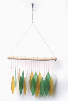 Bali Sea Glass Wind Chime