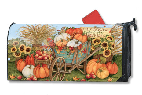 Pumpkin Wagon Mail Wrap