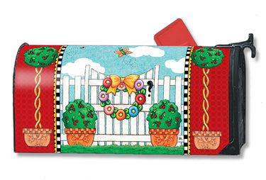 Topiary Gate Mail Wrap