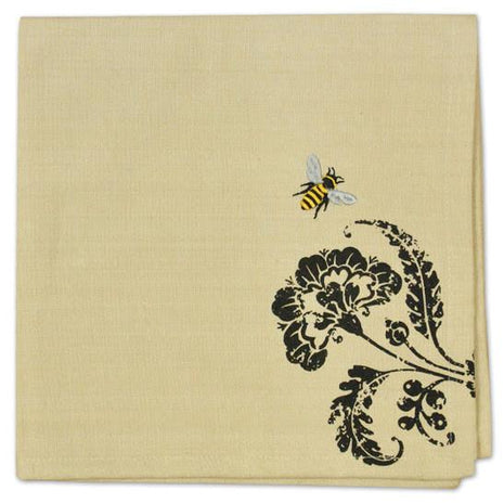 Busy Bees Embroidered Napkin