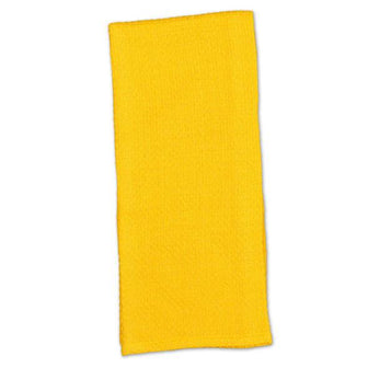 Canary Yellow Honeycomb Dishtowel