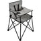 Ciao! Baby® Portable High Chair in Dove Grey Check