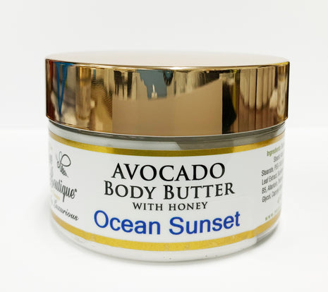 Avocado Body Butter in Ocean Sunset