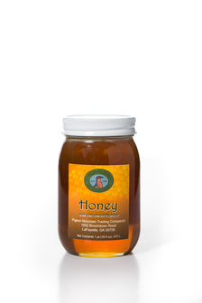Honey with No Comb in Medium Glass Mayo Jar