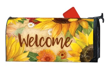 Yellow Sunflower Welcome Mail Wrap