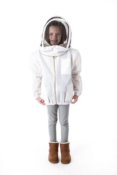 Ventilated Front Open Bee Jacket for Kids