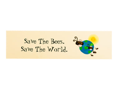 Save the World Bumper Sticker