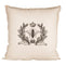 Simply French Pillow with Laurels