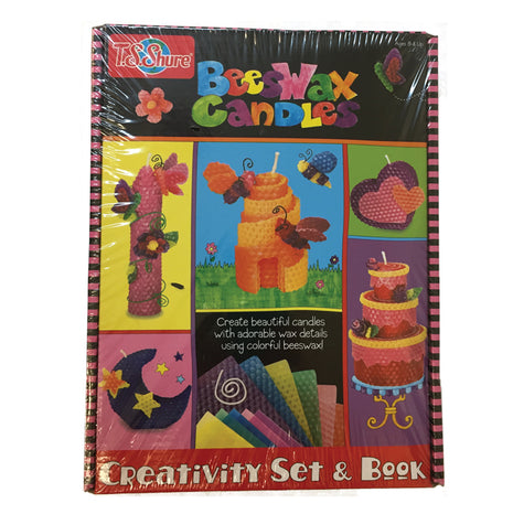T. S. Shure Beeswax Candles Creativity Set & Book
